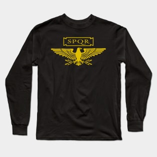 emperor spqr roman Long Sleeve T-Shirt